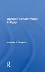 Agrarian Transformation in Egypt cover