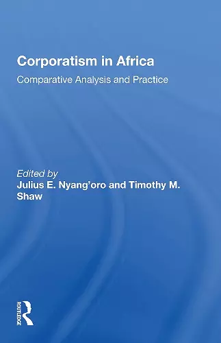 Corporatism In Africa cover