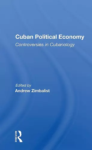 Cuban Political Economy cover