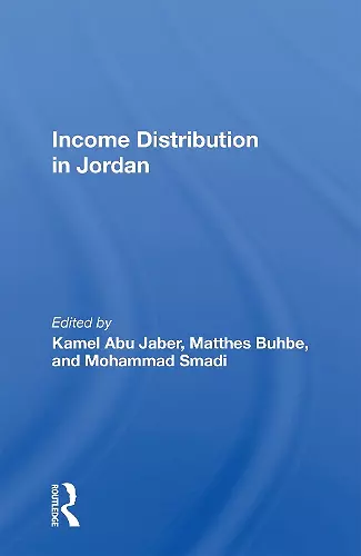 Income Distribution In Jordan cover