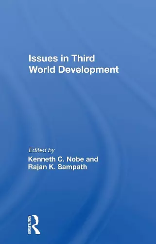 Issues In Third World Development cover