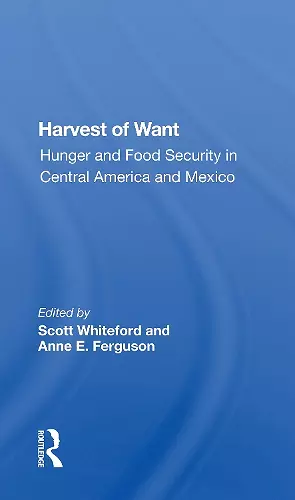 Harvest of Want cover