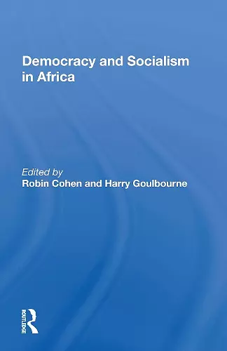 Democracy And Socialism In Africa cover