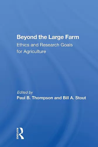 Beyond the Large Farm cover