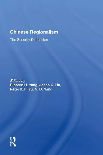 Chinese Regionalism cover