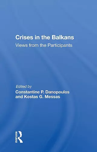 Crises In The Balkans cover