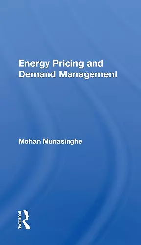 Energy Pricing and Demand Management cover