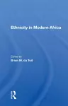 Ethnicity In Modern Africa cover