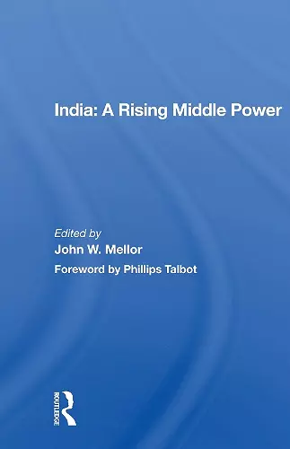 India: A Rising Middle Power cover