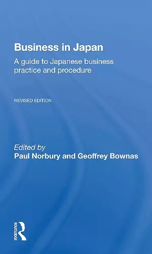 Business In Japan cover