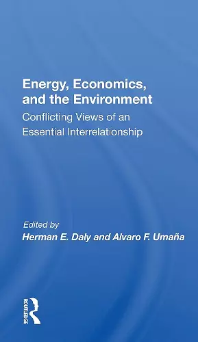 Energy, Economics, And The Environment cover