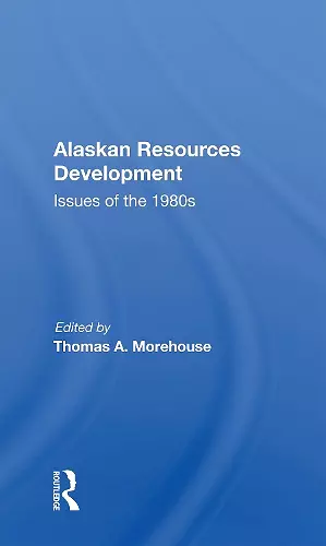 Alaskan Resources Development cover