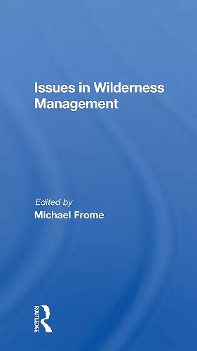 Issues In Wilderness Management cover