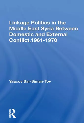 Linkage Politics In The Middle East cover