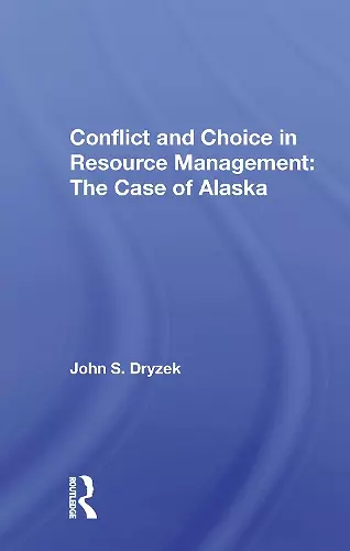 Conflict And Choice In Resource Management cover