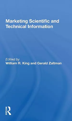 Marketing Scientific And Technical Information cover