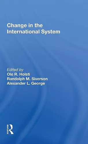 Change In The International System cover