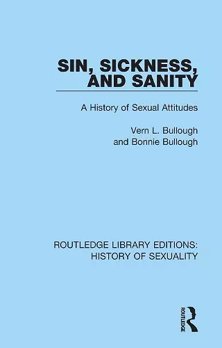 Sin, Sickness and Sanity cover