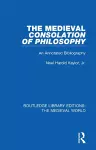 The Medieval Consolation of Philosophy cover