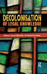 Decolonisation of Legal Knowledge cover