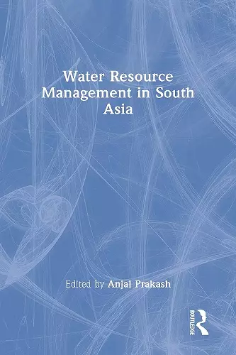 Water Resource Management in South Asia cover