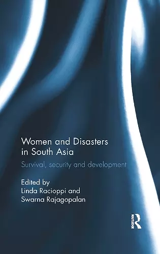 Women and Disasters in South Asia cover