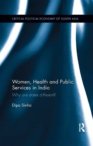 Women, Health and Public Services in India cover