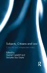 Subjects, Citizens and Law cover