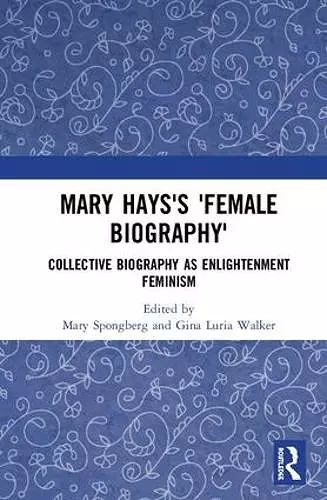 Mary Hays's 'Female Biography' cover
