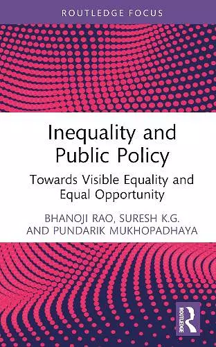 Inequality and Public Policy cover