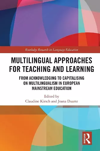 Multilingual Approaches for Teaching and Learning cover