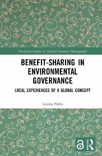 Benefit-sharing in Environmental Governance cover