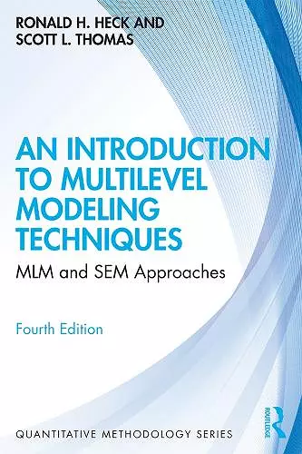 An Introduction to Multilevel Modeling Techniques cover