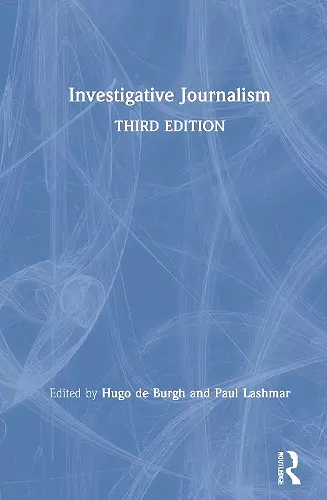 Investigative Journalism cover