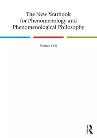 The New Yearbook for Phenomenology and Phenomenological Philosophy cover