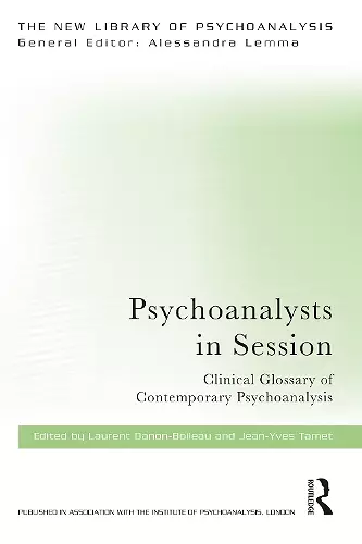 Psychoanalysts in Session cover