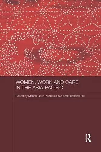 Women, Work and Care in the Asia-Pacific cover