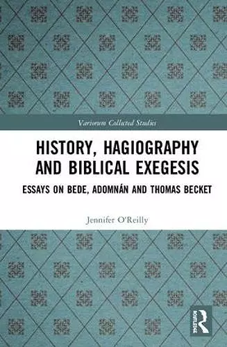 History, Hagiography and Biblical Exegesis cover