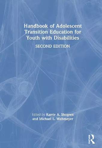 Handbook of Adolescent Transition Education for Youth with Disabilities cover