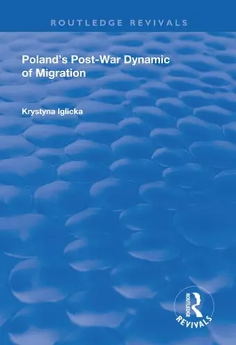 Poland's Post-War Dynamic of Migration cover