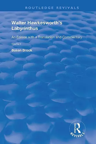 Walter Hawkesworth's Labyrinthus cover