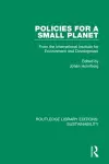 Policies for a Small Planet cover