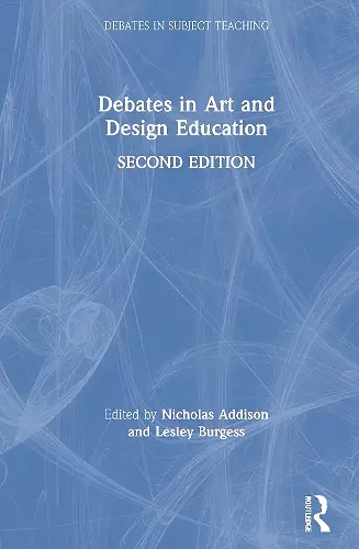 Debates in Art and Design Education cover