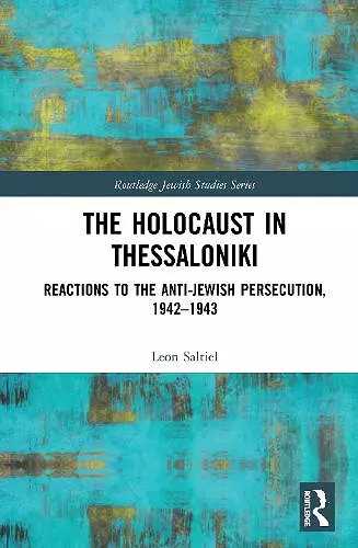 The Holocaust in Thessaloniki cover