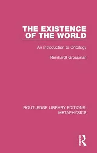 The Existence of the World cover