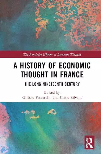 A History of Economic Thought in France cover