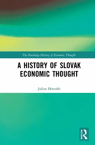 A History of Slovak Economic Thought cover