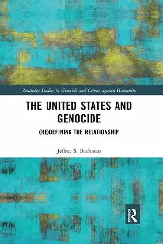 The United States and Genocide cover