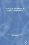 Managing Knowledge in Project Environments cover