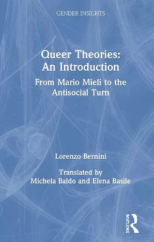 Queer Theories: An Introduction cover